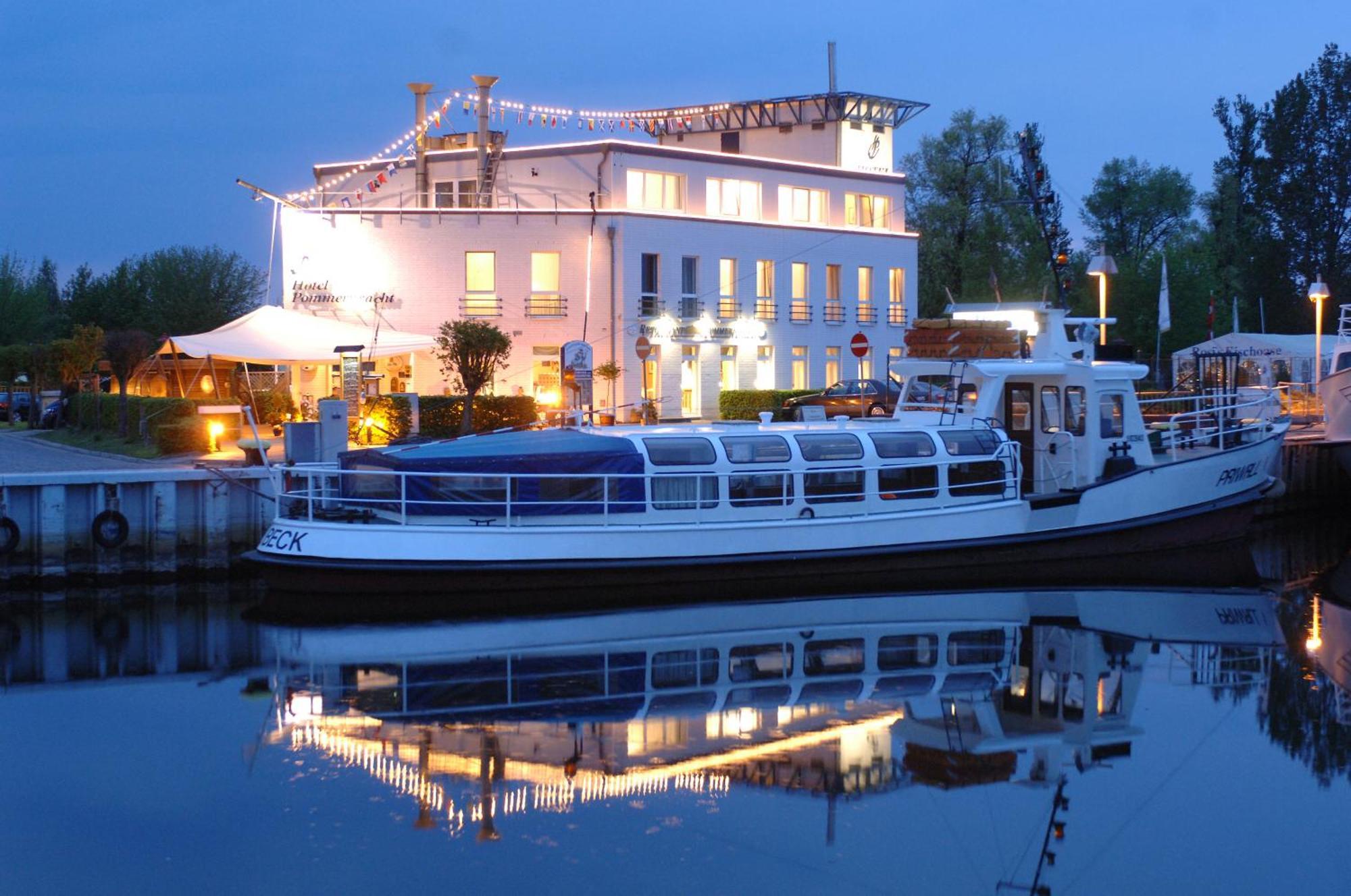 HafenHotel PommernYacht Ueckermünde Eksteriør billede